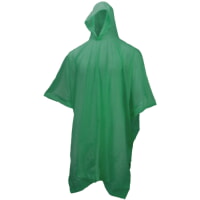 Neese 35001-42-GRN-U PVC Nylon Rainwear Poncho Green Hood
