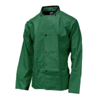 Neese 45001-01-1-GRN Heavy Duty Rain Jacket with Snaps, High Abrasion Resistance, Green