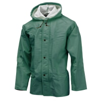 Neese 56001-00-1-GRN Dura Quilt 56 Series Quilted Rain Jacket with Hood Green
