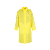 Neese UN475-33-1-YEL 475 Duty Series Rain-Coat 48" Long with Vented Back and Badge Tab, Yellow