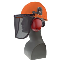 Radians 300-ORVM Hard Hat Ratchet Loggers Combo Orange