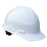 Radians GHP6-WHITE Granite Cap Style 6 Point Hard Hat White
