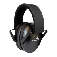 Radians LS0100CS Lowset™ Low Profile Earmuffs 21 dB NRR Black [1 PAIR]