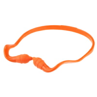Radians RB2100 Rad-Band™ Orange Reusable Banded Earplugs 25 dB NRR [1 PAIR]