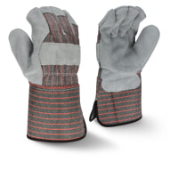 Radians RWG3103GL Split Cowhide Leather Safety Gloves Economy  [12 pack]