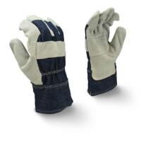 Radians RWG3110L Economy Shoulder Leather Safety Work Gloves  [12 pack]