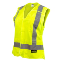 Radians SV4WGM Class 2 Women's Breakaway Worker Mesh Hi Vis Green Vest