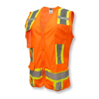 Radians SV6WO Class 2 Women's Two Tone Surveyor Hi Vis Orange Vest