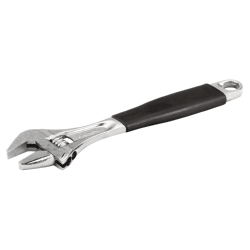 Bahco BAH9073RCUS Chrome Adjustable Wrench with Slim Head and Tapered Jaws 12"