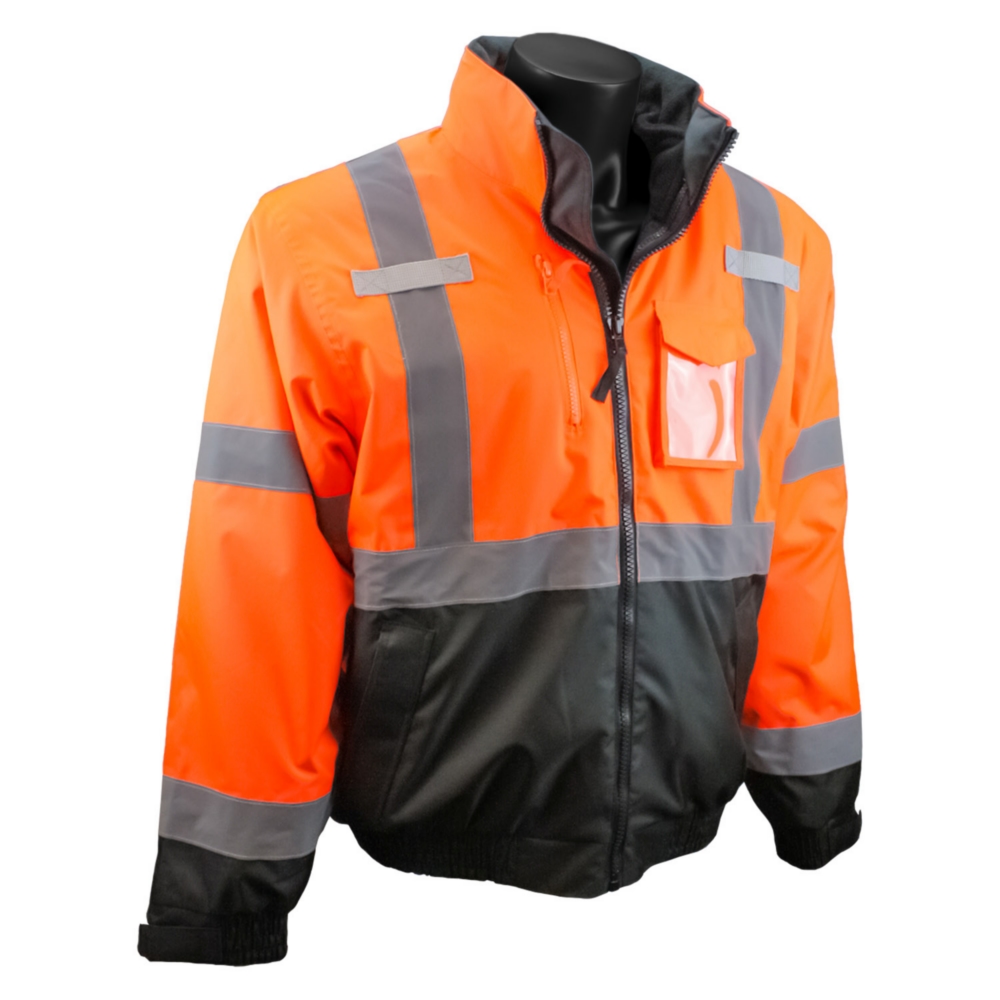 Radians Orange High Visibility Safety Jacket