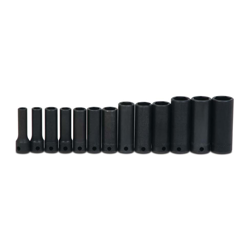 Williams JHWMS-12-13H Deep Impact Socket Set 3-8-Inch Drive 13-Piece 6-Points