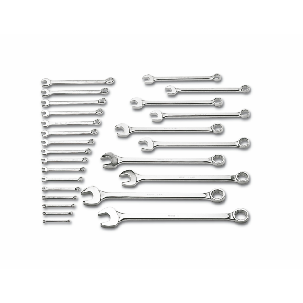 Wright Tool 726 26 piece combination wrench set