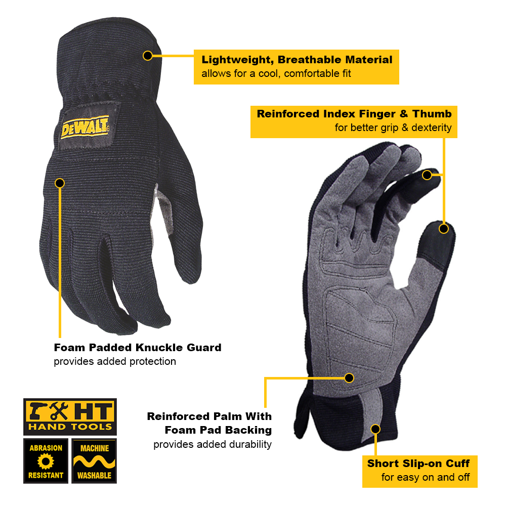 Dewalt DPG218 Abrasion Resistant Glove