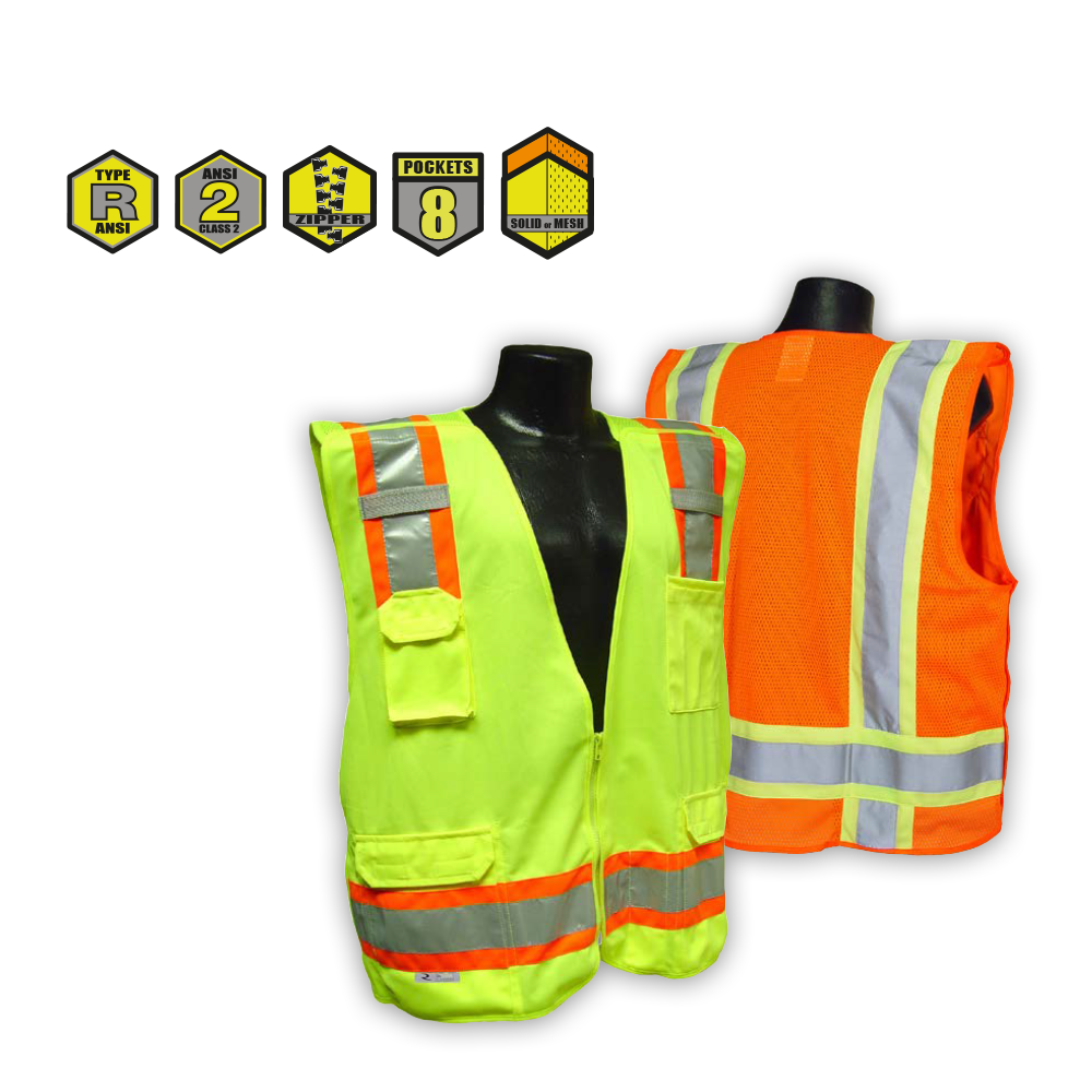 Radians SV46 Surveyor Type R Class 2 Breakaway Safety Vest