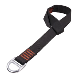 Ergodyne Squids 3176 Black Anchor Choke Strap - 40lbs