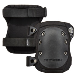 Ergodyne ProFlex 335 Black Cap Slip-Resistant Knee Pads - Rubber Cap 18335