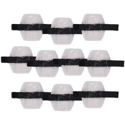 Ergodyne Squids 3386 10-pack Black Arm Band ID Badge Holder 19975