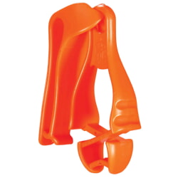 Ergodyne Squids 3405 Orange Glove Clip Holder - Belt Clip [6 Pack]