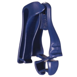 Ergodyne Squids 3405MD 6-Pack Deep Blue Metal Detectable Glove Clip - Belt Clip
