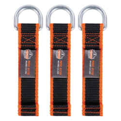 Ergodyne 19710 Web Tool Tether Attachment D-Ring 5lb 3-Pack