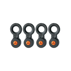 Ergodyne Squids 3740 4-pack S Black and Orange Hand Tool Trap - Slips 19740