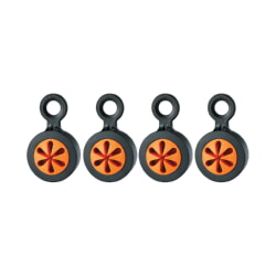 Ergodyne Squids 3740 4-pack XL Black and Orange Hand Tool Trap - Slips 19743