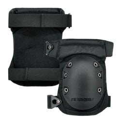 Ergodyne ProFlex 435 Black Cap Comfort Hinge Gel Knee Pads - Long Hard Cap 18435