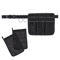 Ergodyne Arsenal 5715 Black Cleaning Apron Pouch with Pockets 13718