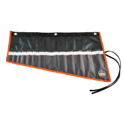 Ergodyne Arsenal 5873 Short Black Wrench Organizer Roll Up - Custom Labels 13775