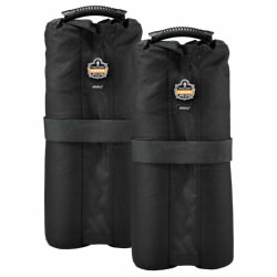 Ergodyne Shax 6094 One Size Black Tent Weight Bags 2-Pack 12994