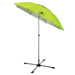 Ergodyne Shax 6199 Lime Lightweight Work Umbrella Stand Kit 12969
