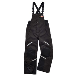 Ergodyne N-Ferno 6471 Black Heavy Duty Insulated Bib
