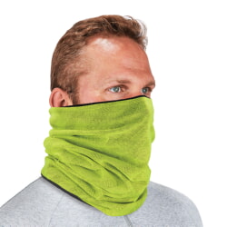 Ergodyne N-Ferno 6491 Lime Reversible Thermal Multi-Band - Fleece Poly