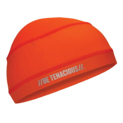 Ergodyne Chill-Its 6632 Orange Cooling Skull Cap - Performance Knit 12688