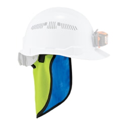 Ergodyne Chill-Its 6670CT Hard Hat Neck Shade - Lime 12523