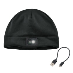 Ergodyne 16792 N-Ferno Winter Skull Cap with LED Light