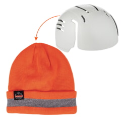 Ergodyne 16866 N-Ferno Reflective Winter Hat with Bump Cap
