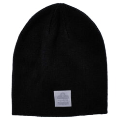 Ergodyne N-Ferno 6812 Black Rib Knit Winter Hat [6 Pack]