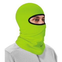 Ergodyne N-Ferno 6821 Lime Balaclava Face Mask - Fleece - 16829