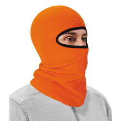 Ergodyne N-Ferno 6821 Orange Balaclava Face Mask - Fleece - 16954