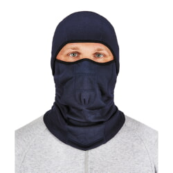 Ergodyne N-Ferno 6823 Navy Hinged Balaclava Face Mask [12 Pack]