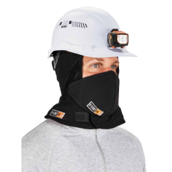 Ergodyne N-Ferno 6876 FR Winter Hard Hat Liner and FR Mouthpiece Kit - 2-Layer