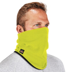 Ergodyne N-Ferno 6960 Hi-Vis Lime Fleece Neck Gaiter