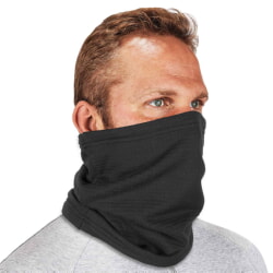 Ergodyne N-Ferno 6962 Black FR Neck Gaiter - Dual Compliant