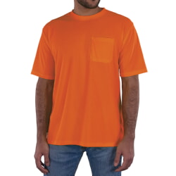 Ergodyne 8092 GloWear Hi-Vis Orange T-Shirt with UPF 30+