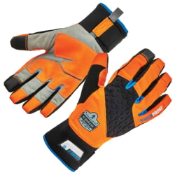 Ergodyne ProFlex 818WPHV Orange Thermal Waterproof Winter Work Gloves