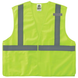 Ergodyne GloWear 8215BA Class 2 Economy Breakaway Mesh Vest - Lime
