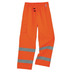 Ergodyne GloWear 8915 Rain Pants Class E - Hi-Vis Orange
