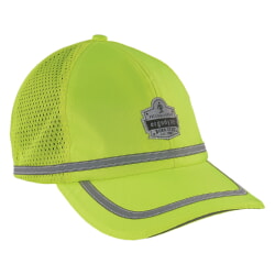 Ergodyne GloWear 8930 Lime Hi-Vis Baseball Cap