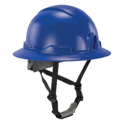 Ergodyne 60543 Skullerz 8963 Blue Full Brim Safety Helmet Type 2 Class E
